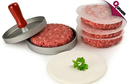 From QR39, Make Perfect Homemade Patties with a Non-Stick Burger Press! (Up to QR138 Value)